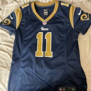 Nike Rams Jersey Blue and Gold